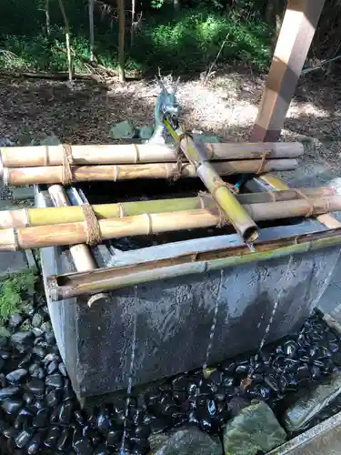 息栖神社の手水舎