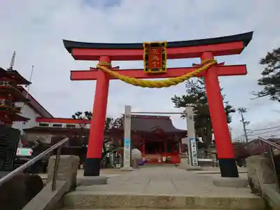 綱敷天満宮の鳥居