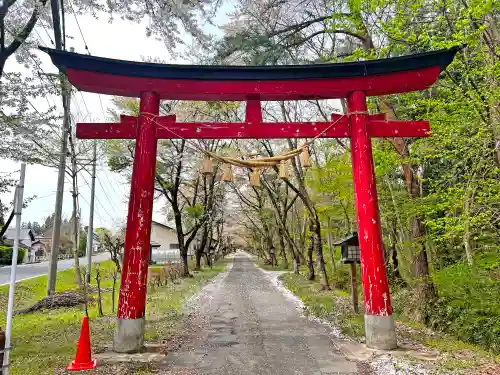 於呂閇志胆澤川神社(岩手県)