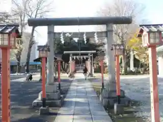 千住神社の鳥居