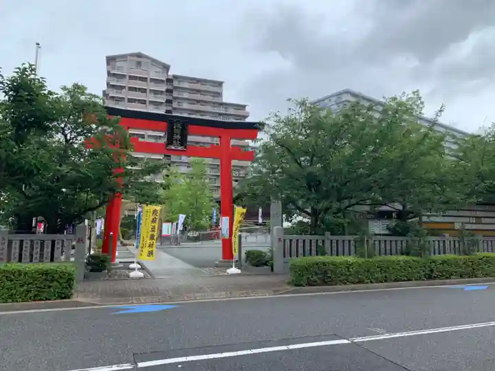 亀戸浅間神社の鳥居