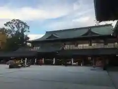 寒川神社の本殿