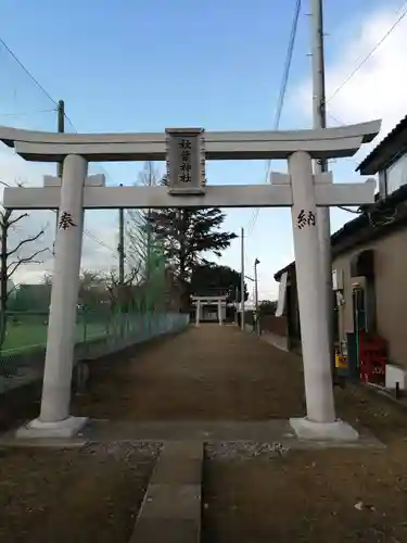 秋葉大神社の鳥居