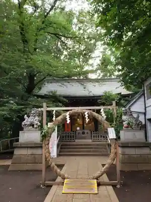 神明氷川神社の本殿・本堂