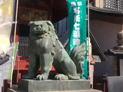 浅草神社の狛犬