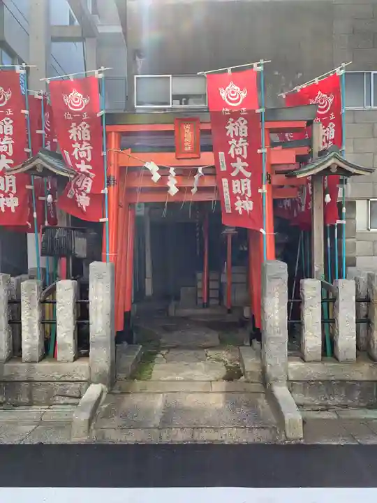 戸越伏見稲荷神社の鳥居
