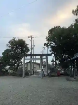 御井神社の鳥居