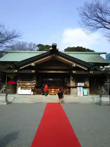 東郷神社の本殿・本堂