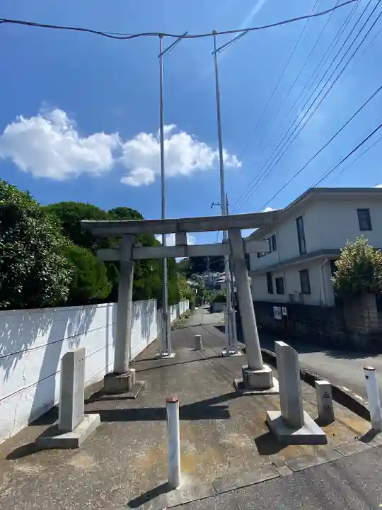 熊野神社の鳥居