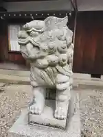 小泉神社の狛犬