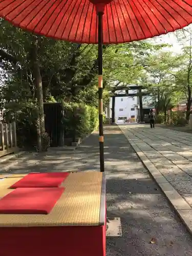 松陰神社の庭園