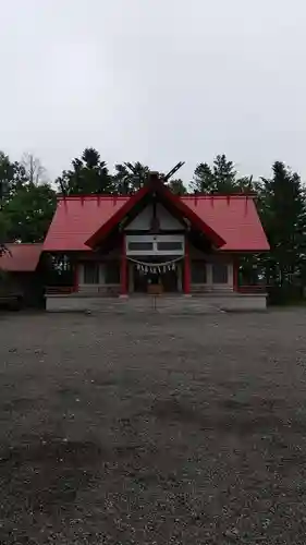 中標津神社の本殿