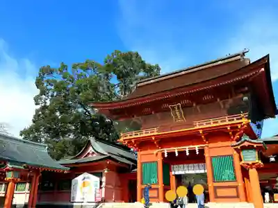富士山本宮浅間大社の山門・神門