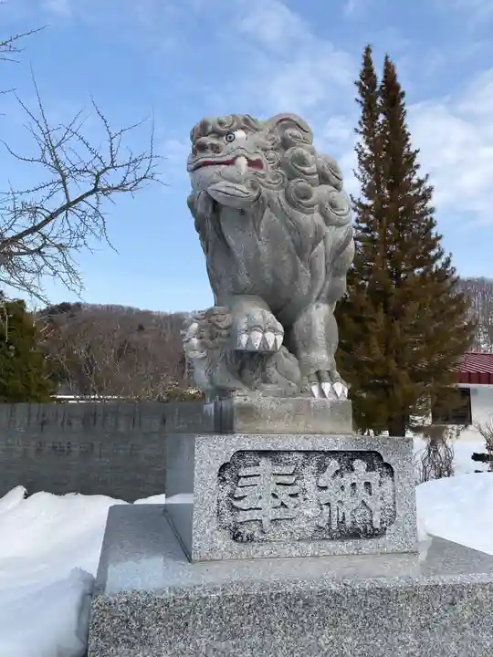 栗山天満宮の狛犬