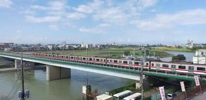多摩川浅間神社の周辺