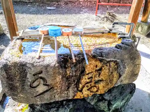 稲荷社（道徳稲荷神社）の手水舎