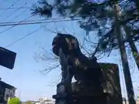 脇子八幡宮の狛犬