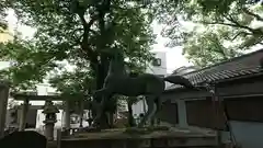 神須牟地神社の狛犬