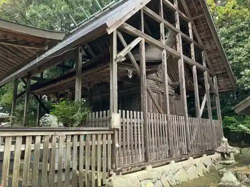 波豆八幡神社の本殿・本堂