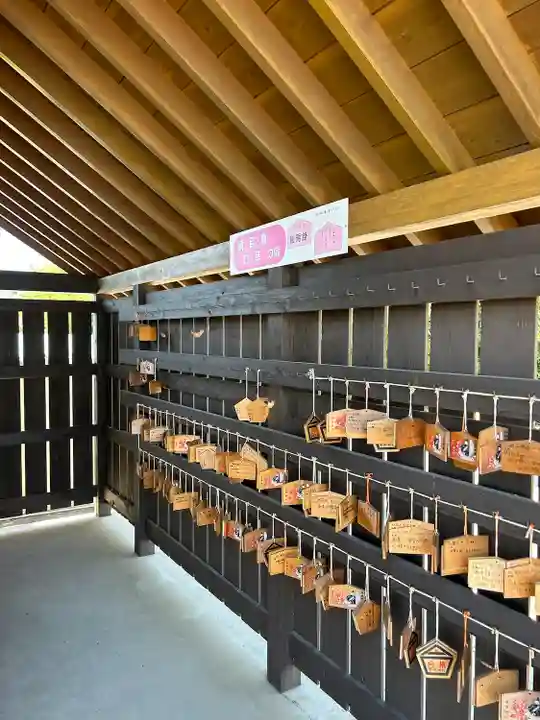 上里菅原神社の絵馬