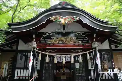 新屋山神社の本殿・本堂