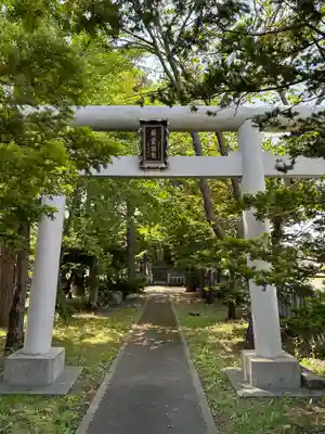 篠路神社の鳥居
