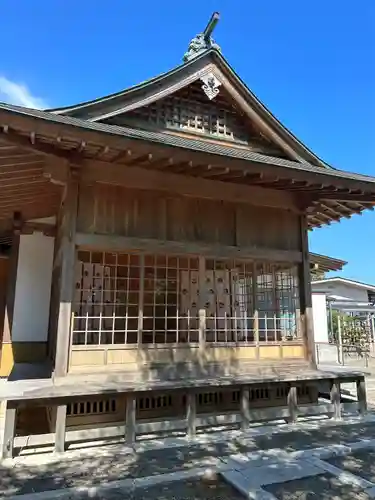 植田八幡神社の本殿・本堂