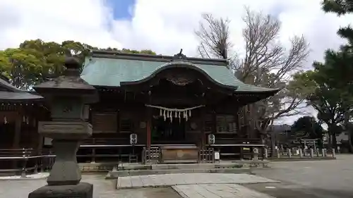 葛飾八幡宮の本殿・本堂