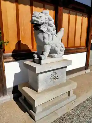 男山八幡宮の狛犬