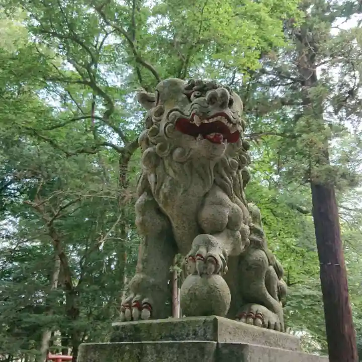 東蕗田天満社の狛犬