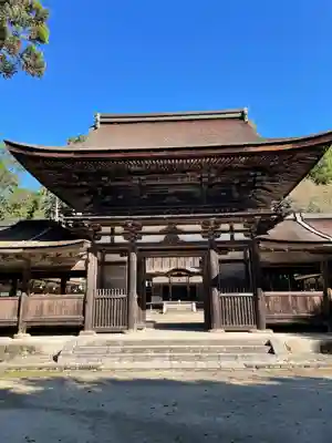 油日神社の山門・神門