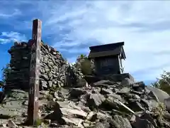 山家神社奥宮の本殿