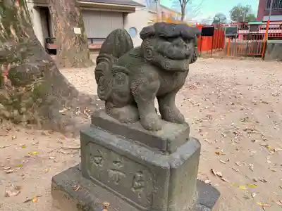 青渭神社の狛犬