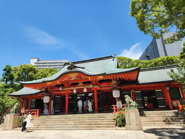 生田神社の本殿・本堂