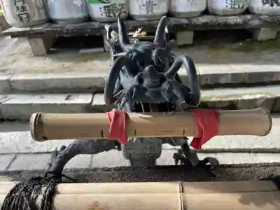 日牟禮八幡宮の手水舎