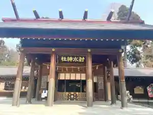 射水神社の本殿・本堂