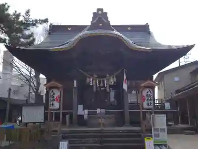 取手八坂神社の本殿・本堂