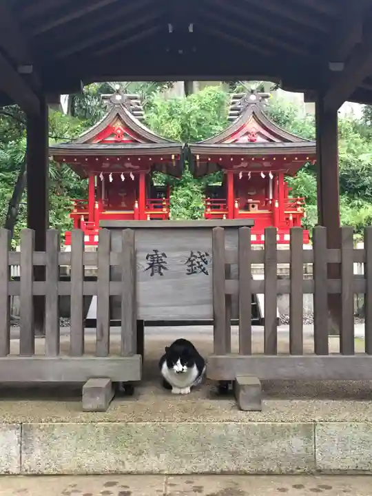 白金氷川神社の末社・摂社