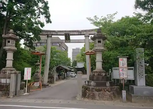 加納天満宮の鳥居