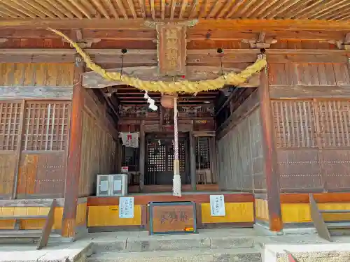 坂城神社の本殿