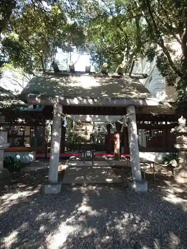 川越氷川神社の鳥居