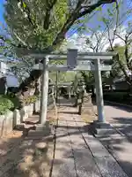 前原御嶽神社の鳥居