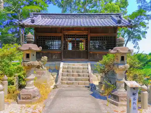 神明社（三丸渕上屋敷）の本殿