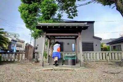 小倉神社の手水舎