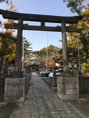 平塚三嶋神社の鳥居