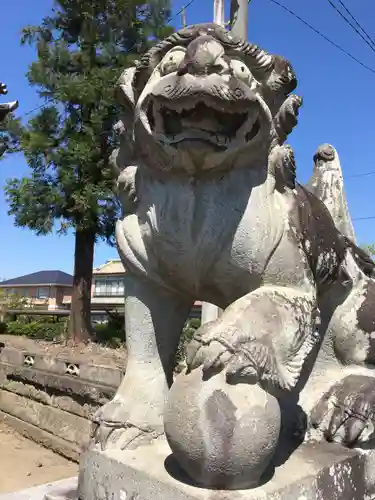 千本木神社の狛犬