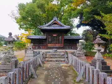 神明社(丹陽町九日市場)の本殿・本堂