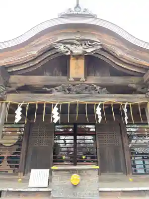 畑子安神社の本殿・本堂