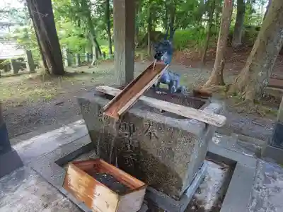 山中浅間神社の手水舎