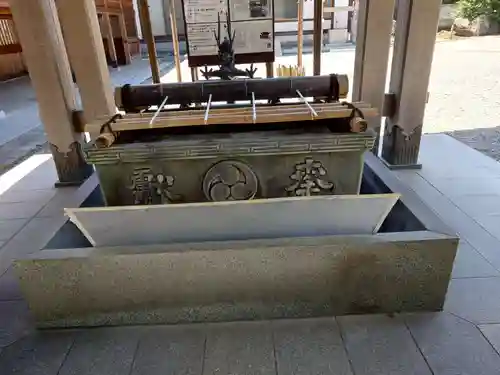 宇都宮二荒山神社の手水舎